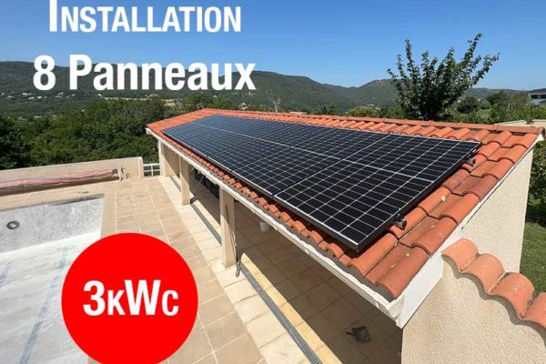 Installation de 16 panneaux photovoltaïques en autoconsommation à Tain-L’Hermitage