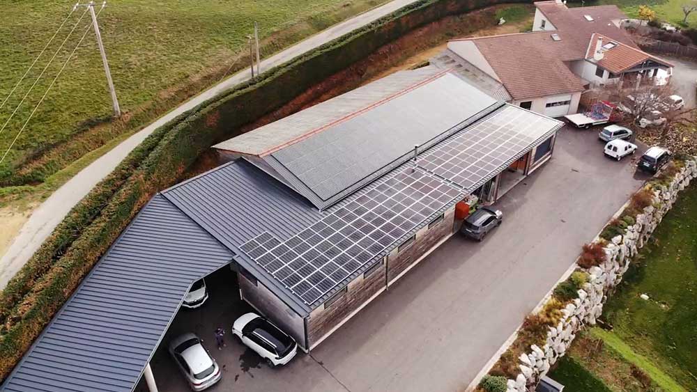 Installation photovoltaïque en entreprise Drôme Ardèche